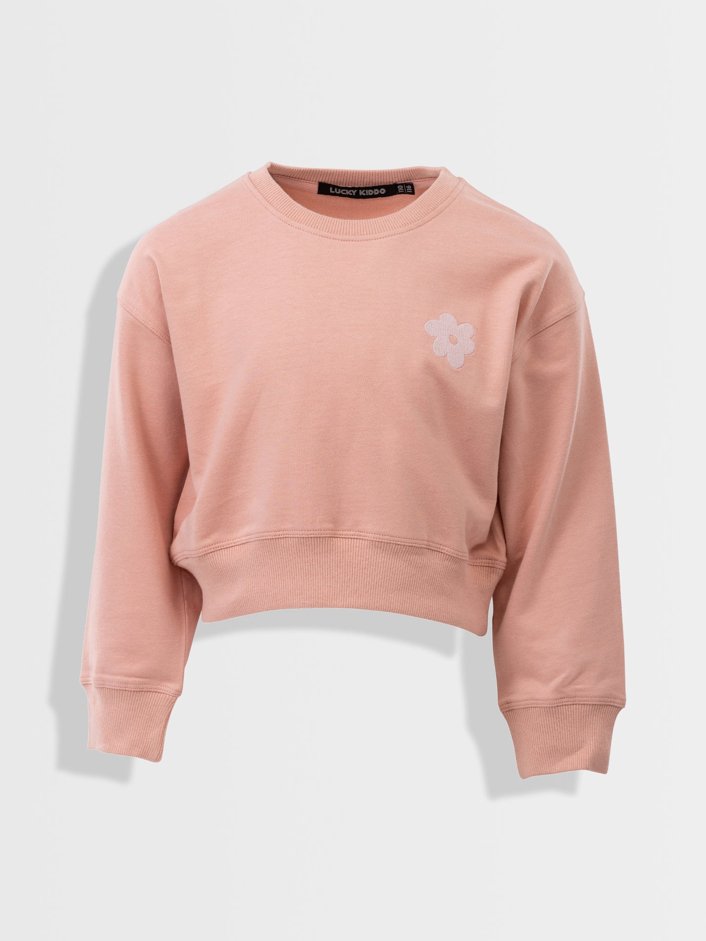 Cropped Pullover Peach