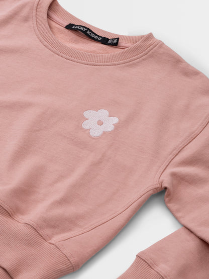 Cropped Pullover Peach