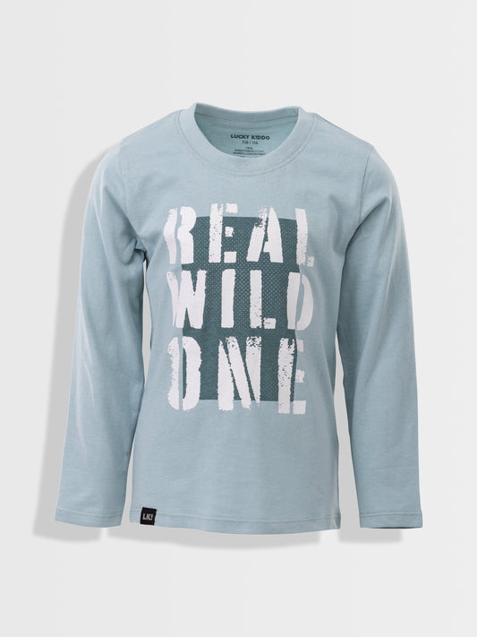 T-shirt Real Wild one