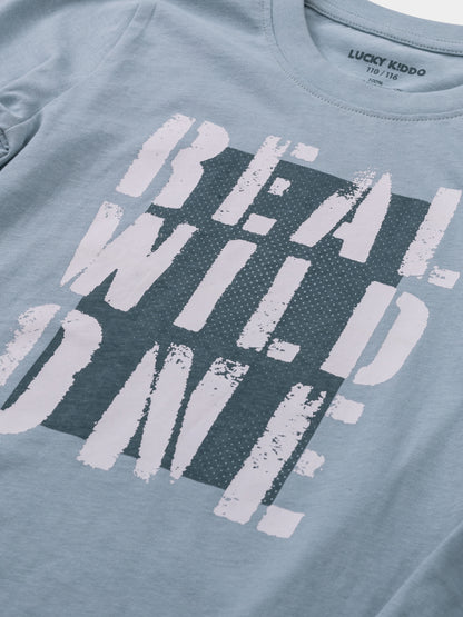 T-shirt Real Wild one