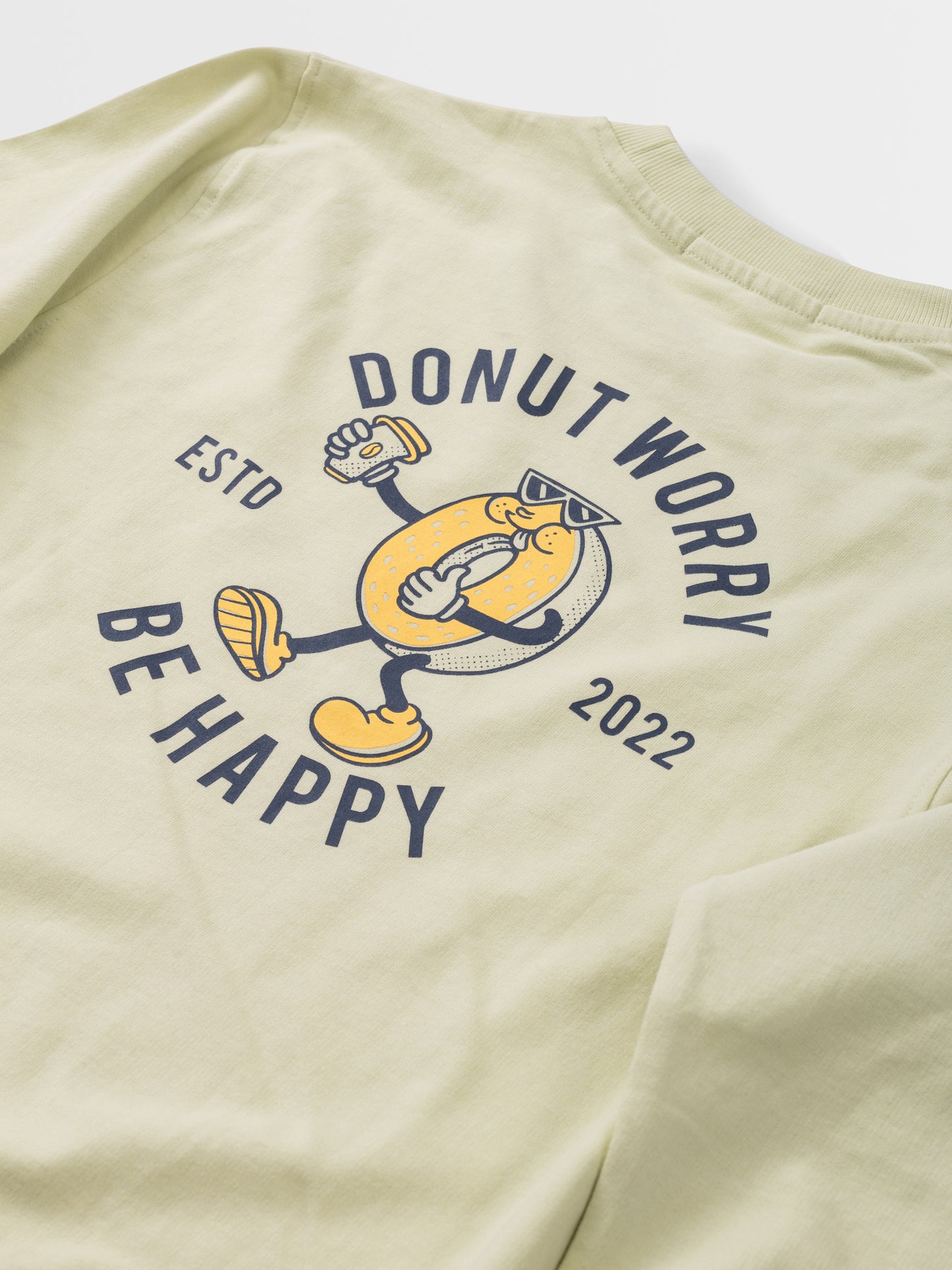 Organic Oversized Pullover Aloe Wash Donut Worry