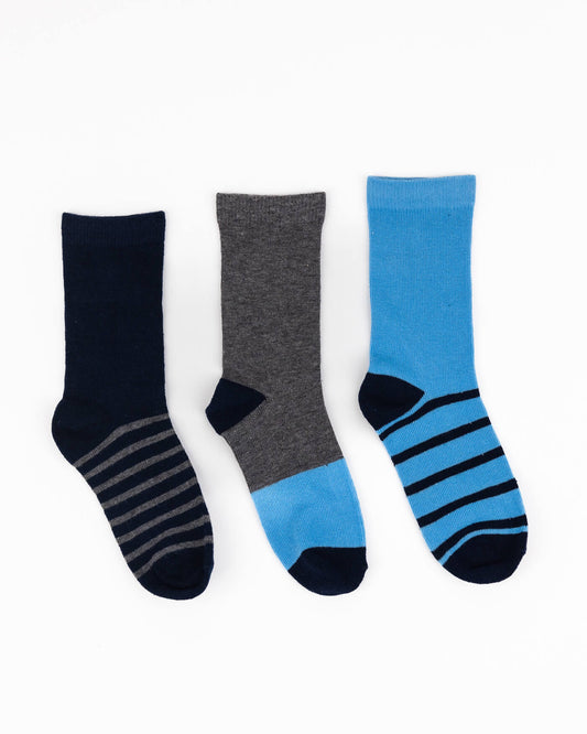 Boys' socks STRIPES 3 pieces