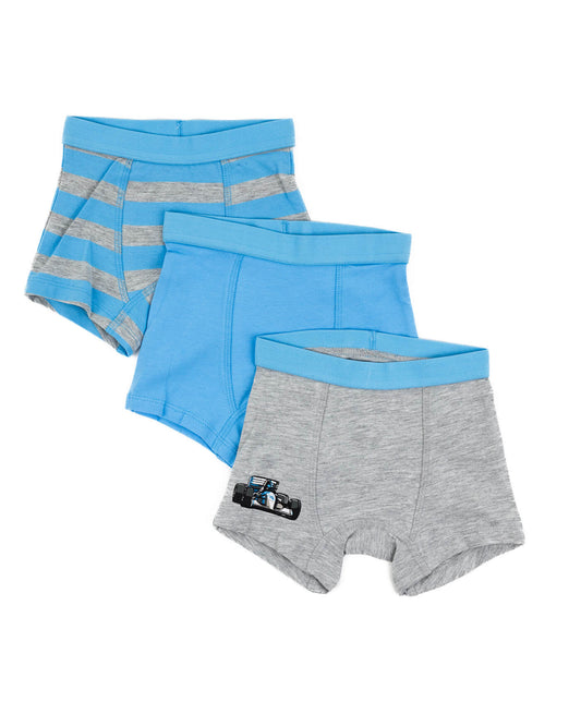 Boys' boxers FORMULA 3 pieces