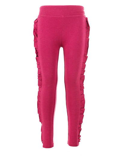 Girls Leggings Pink Wild