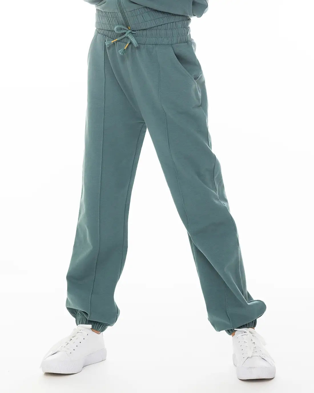 Girls Joggers Green