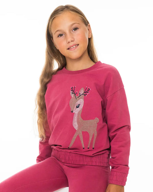 Girls Pullover Bambi