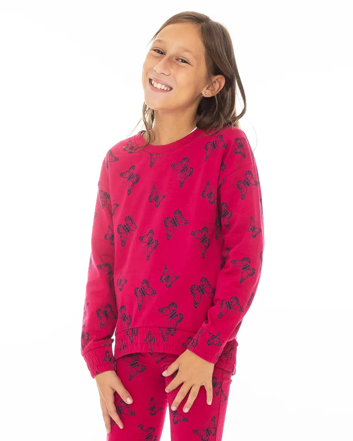 Girls Pullover Butterflies