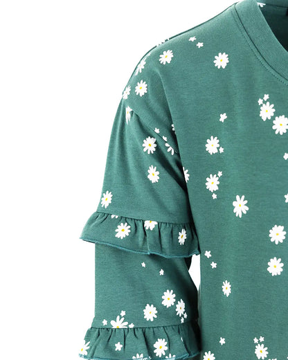 GIrl Pullover Daisies