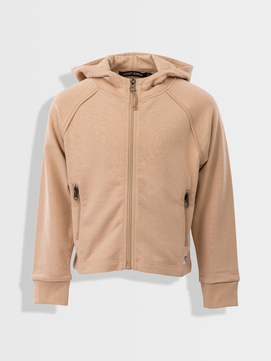 Zipper Hoodie Frappe