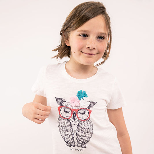 Girls Tunic Smart Owl