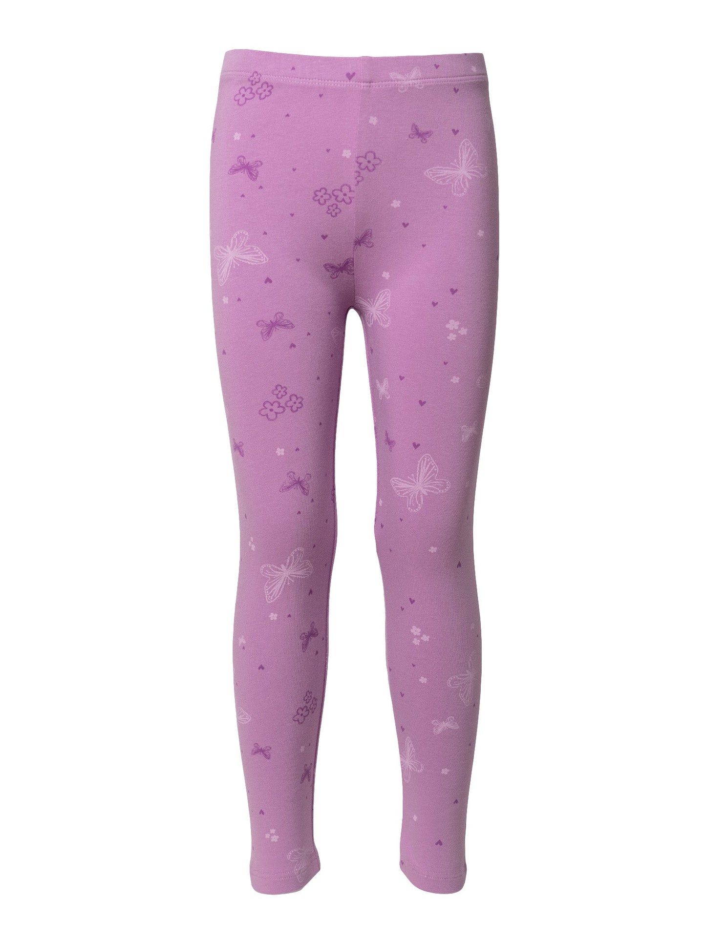 Girls' leggings Violet Butterfly