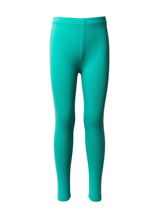 Girls' leggings Cool Green