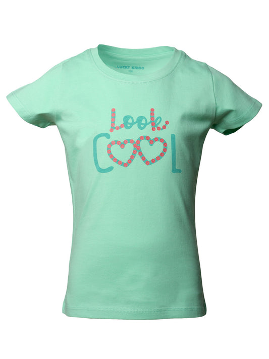 Girls' T-shirt Look Cool