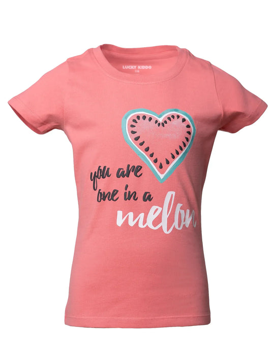 Girls' T-shirt Love in a Melon