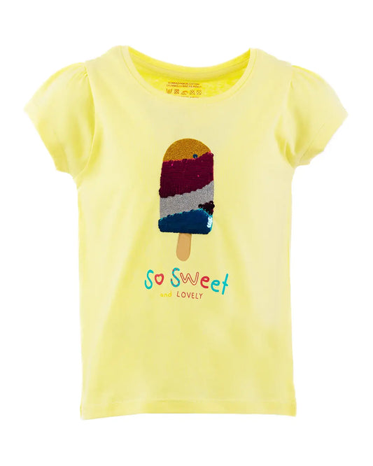 Girls T-shirt Sweet Ice Cream