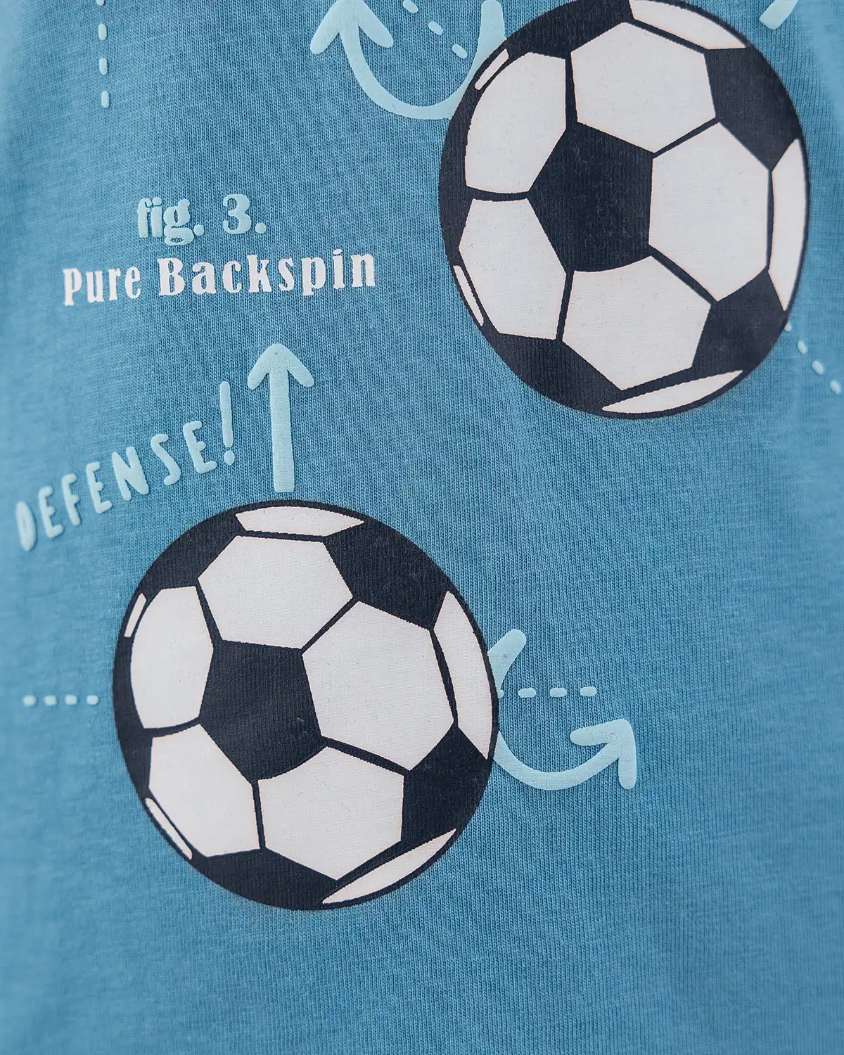 Boys' long-sleeve shirt Footballer