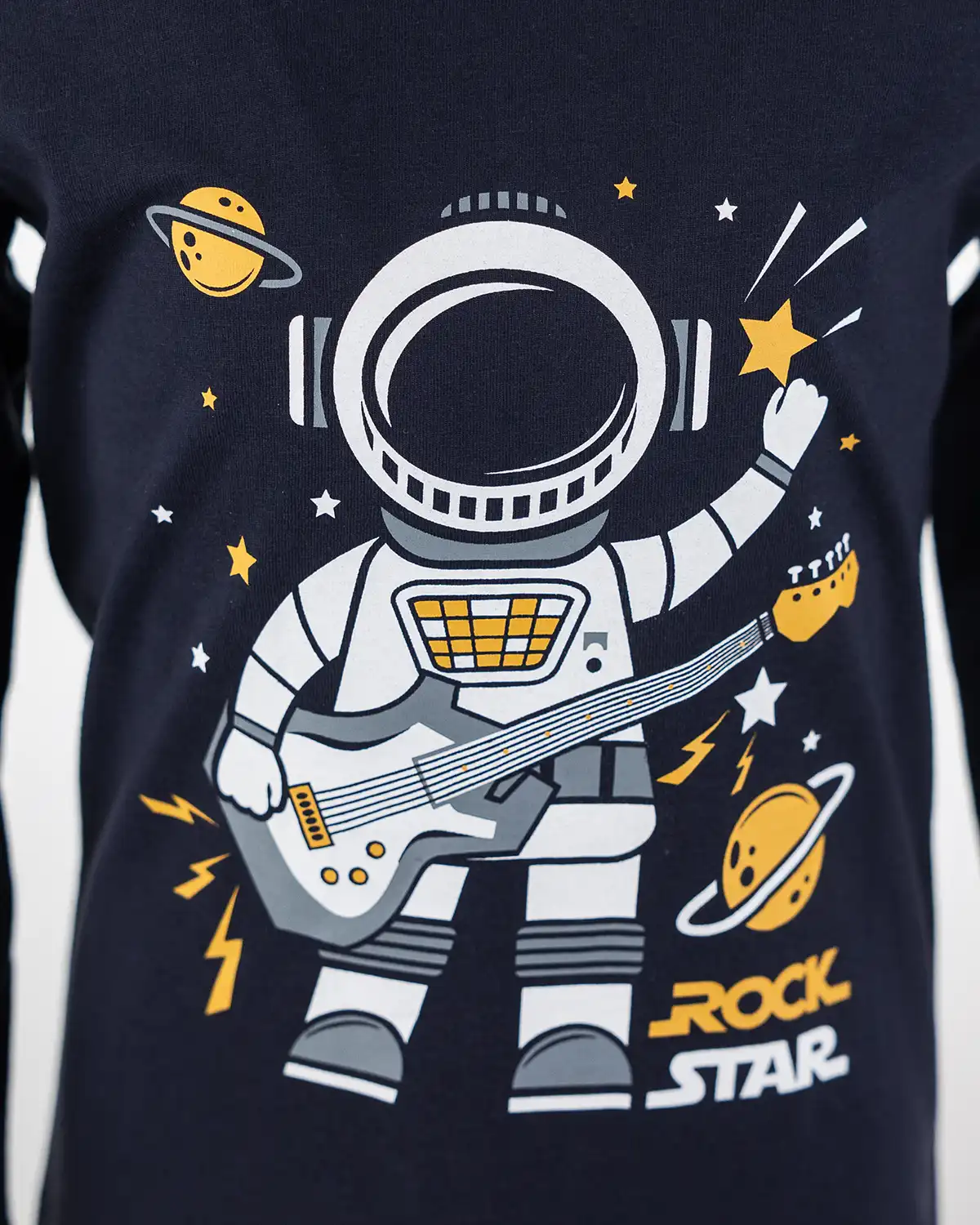 Boys' long-sleeve shirt Space Explorer