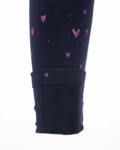 Girls' Leggings Hearts