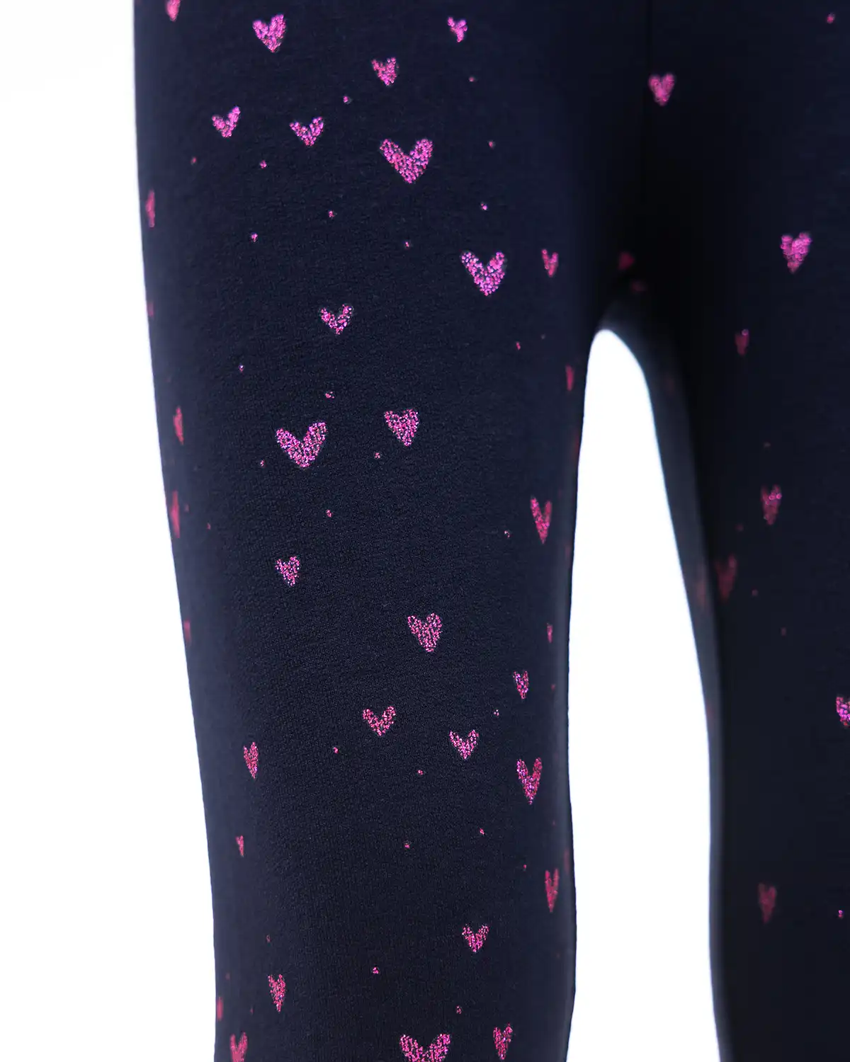 Girls' Leggings Hearts