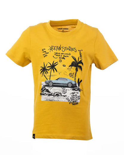 Boys T-shirt Sunset