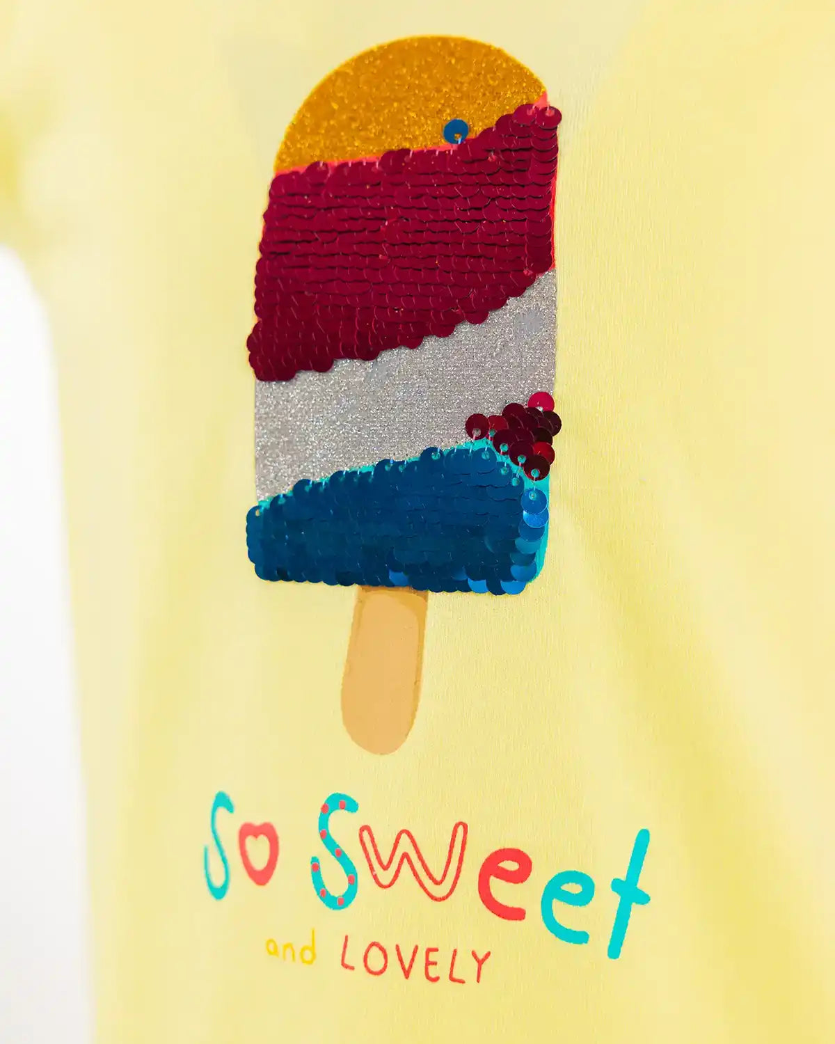 Girls T-shirt Sweet Ice Cream