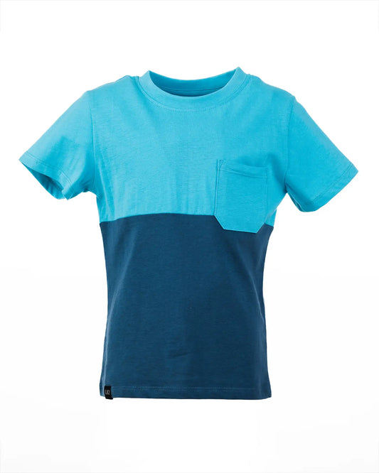 Boys T-shirt Blue Pocket