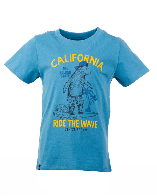Boys T-shirt Blue California
