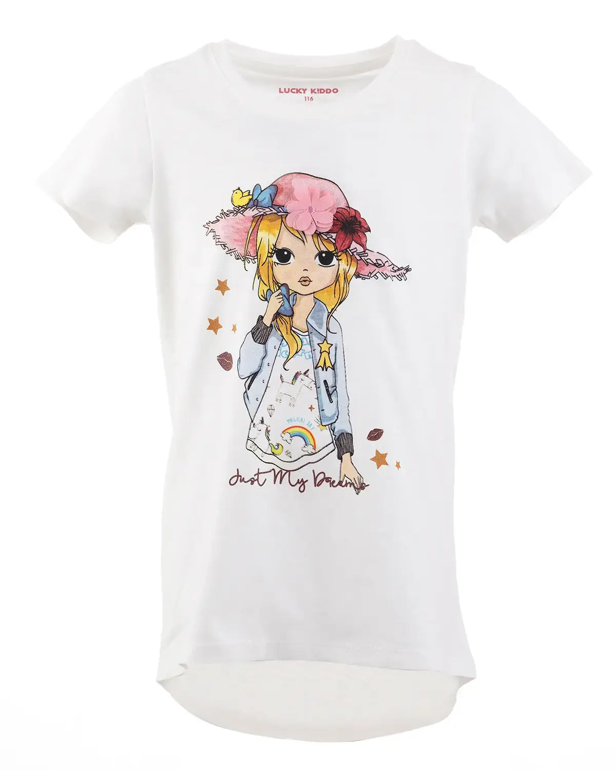 Girls T-shirt Summer Girl