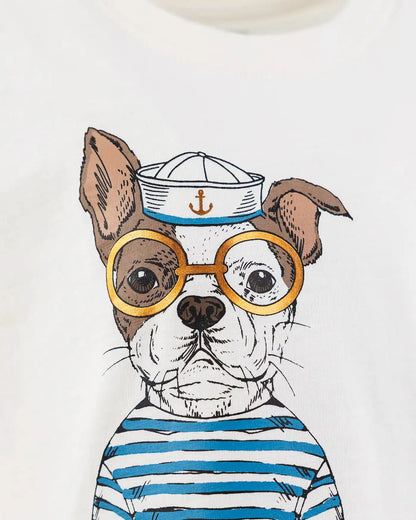 Boys T-shirt Puppy Love