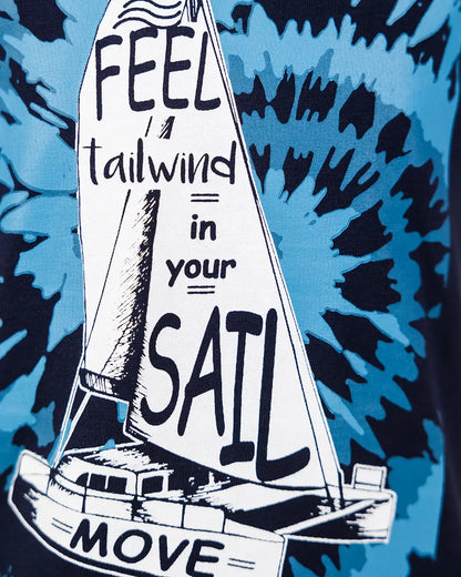 Boy T-shirt Sailing Blue