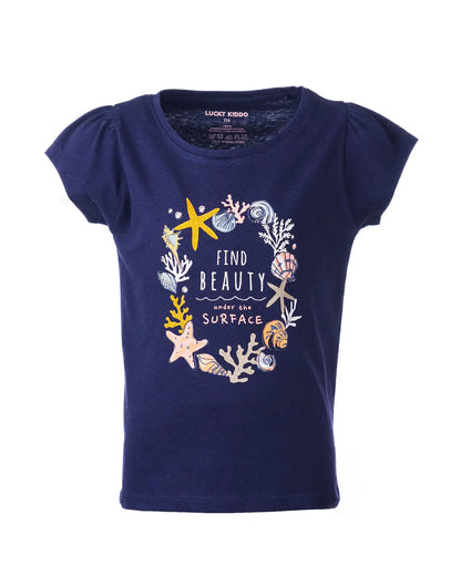 Girls T-shirt Under the Sea