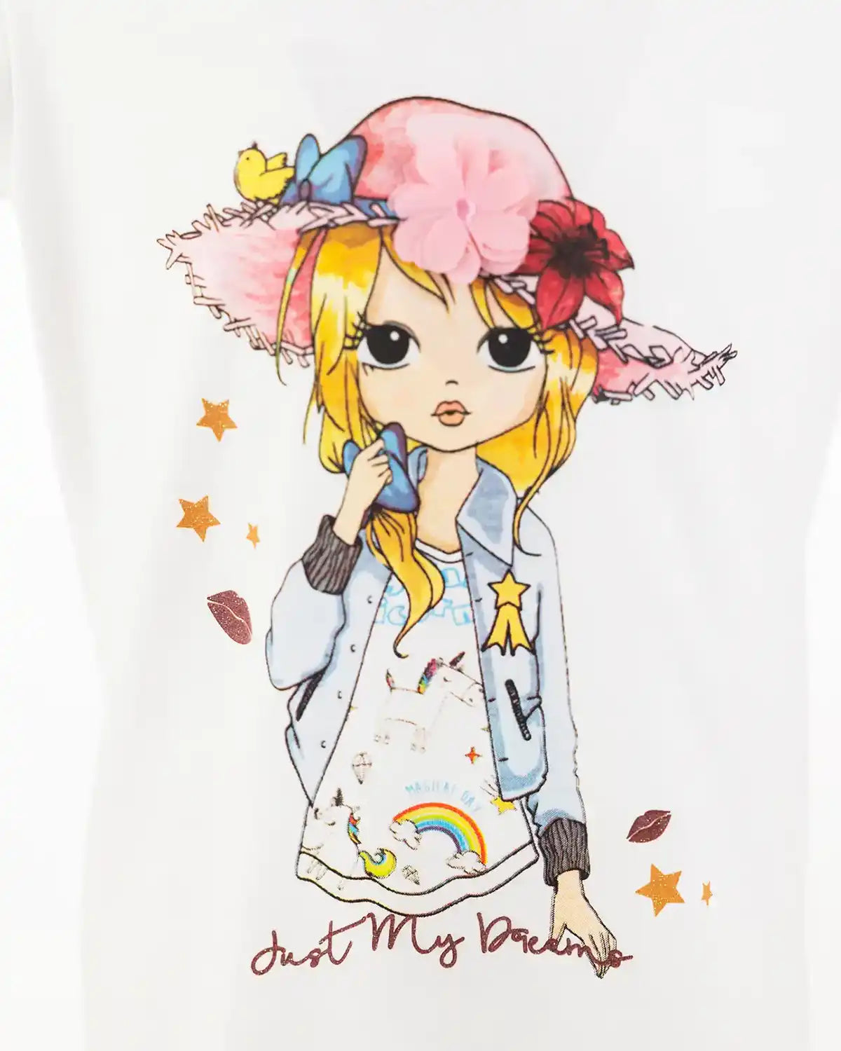 Girls T-shirt Summer Girl