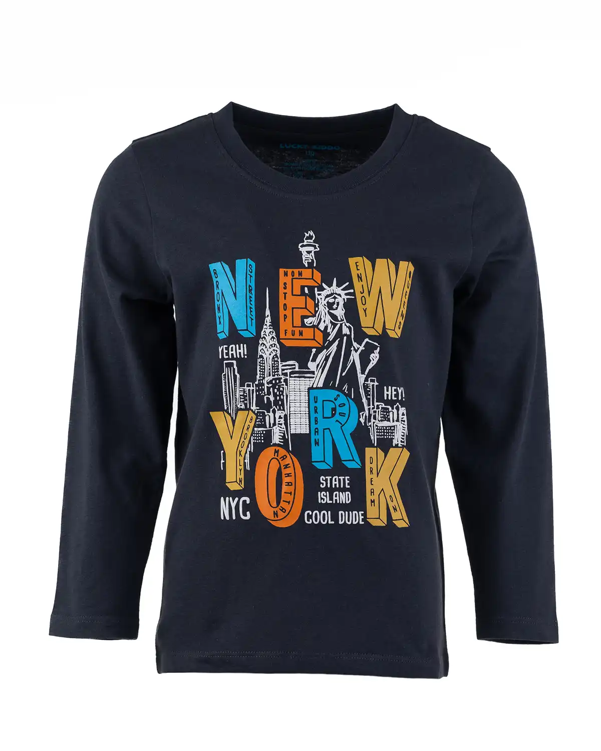 Boys' long-sleeve shirt New York