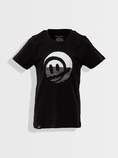 T-shirt Black Smiley