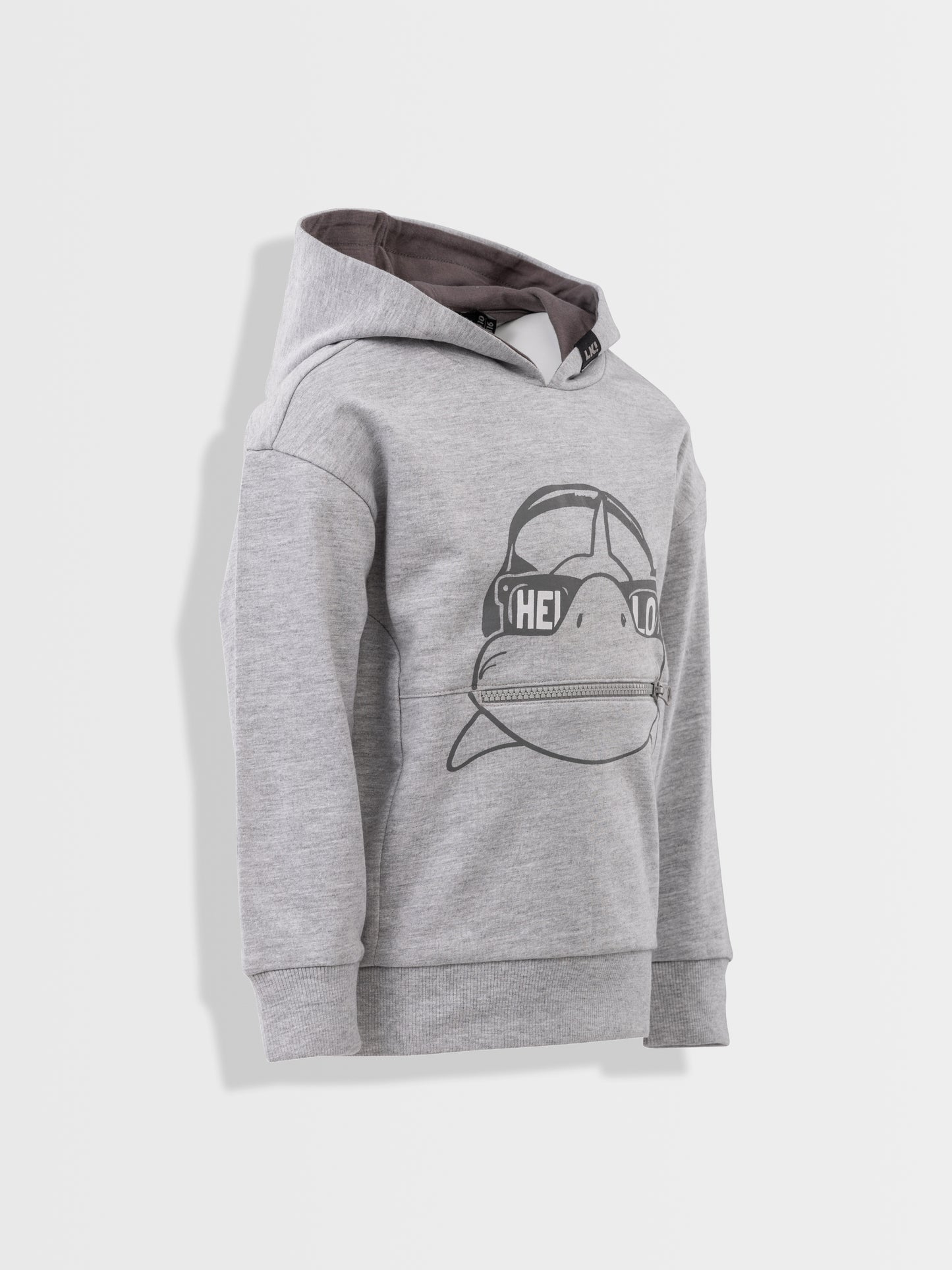 Hoodie Grey Shark