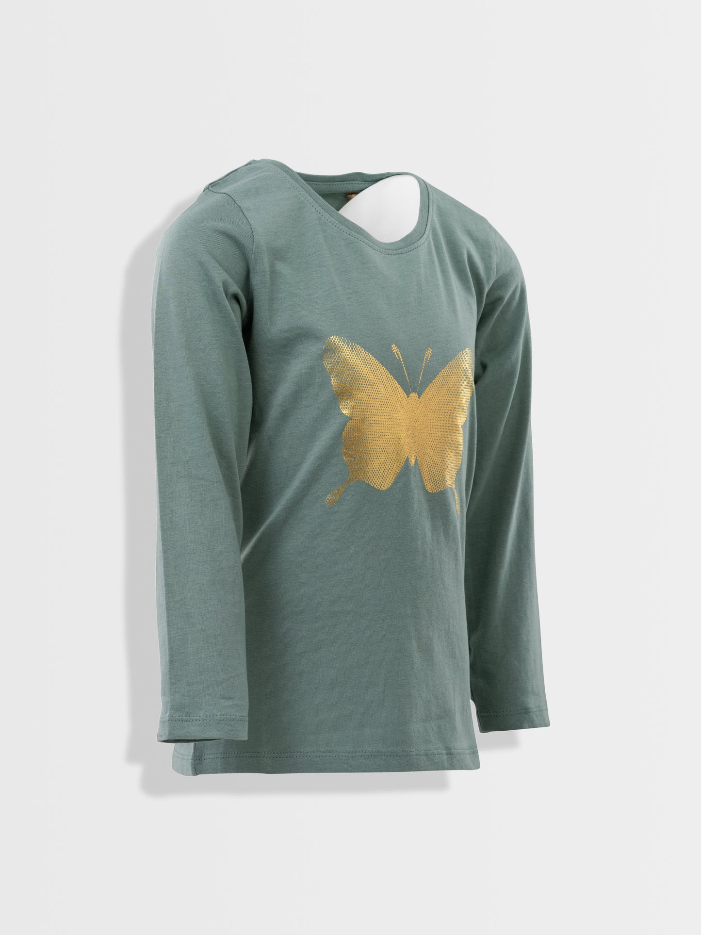 T-shirt Grey Mist Butterfly