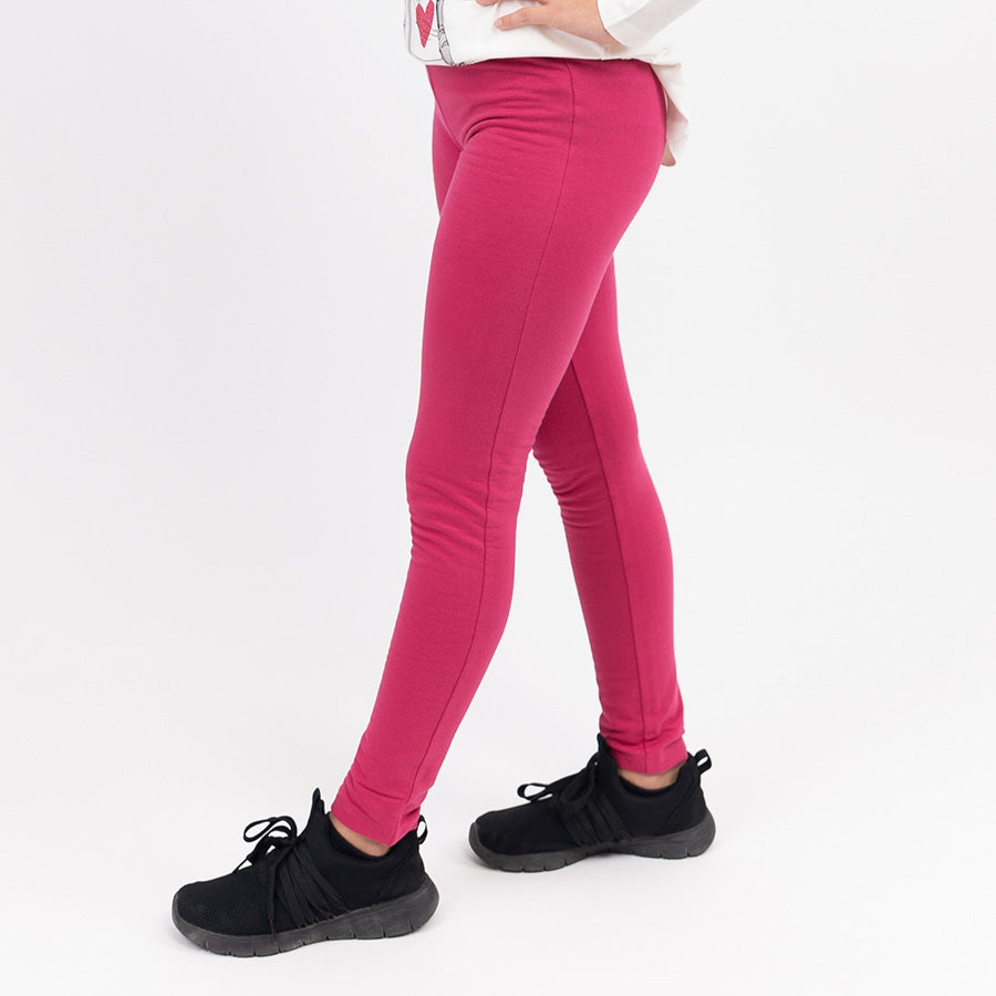 Girls Winter Leggings Cool Pink