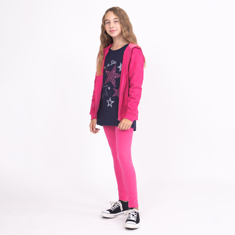 Girls Sweater Love Pink