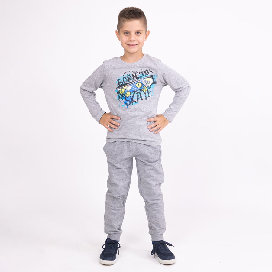 Boys Joggers Light Grey