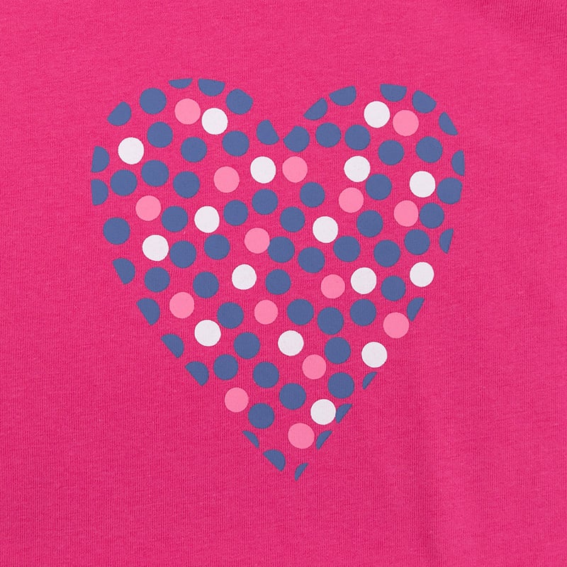 Girls T-shirt Heart