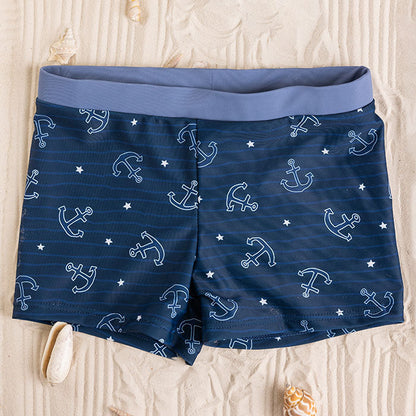 Boys Swim Boxers Anchors