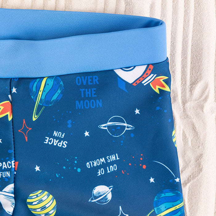 Boys Swim Boxers Space