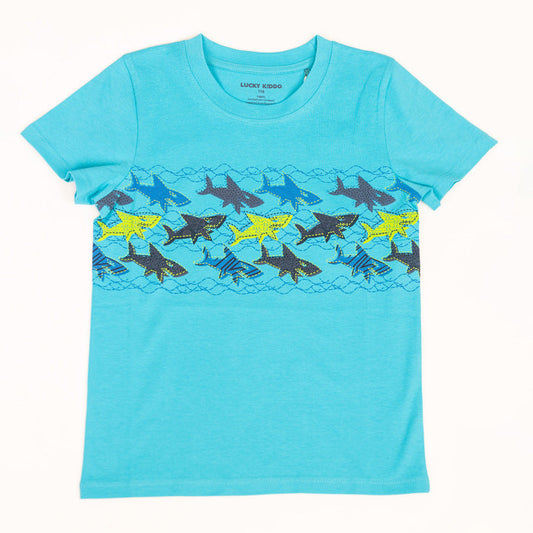 Boys T-shirt Sharks