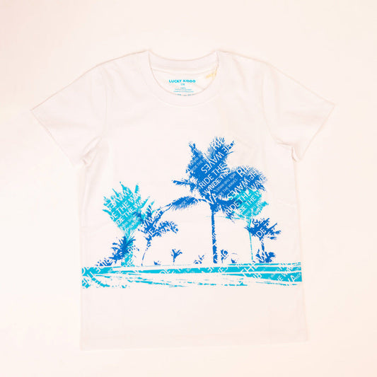Boys T-shirt Palm Trees