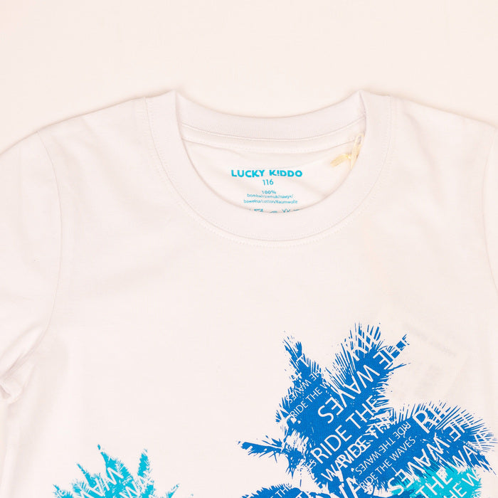 Boys T-shirt Palm Trees