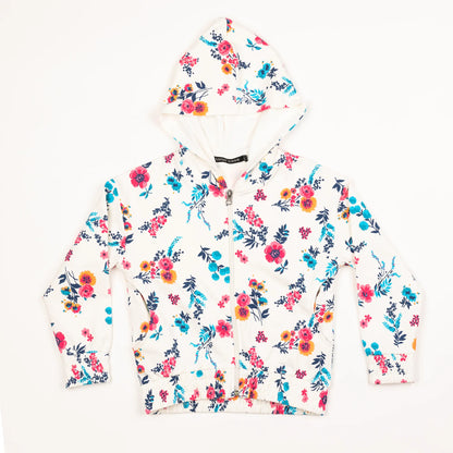 Girls Zipper Hoodie Spring