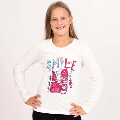 Girls Shirt Smile