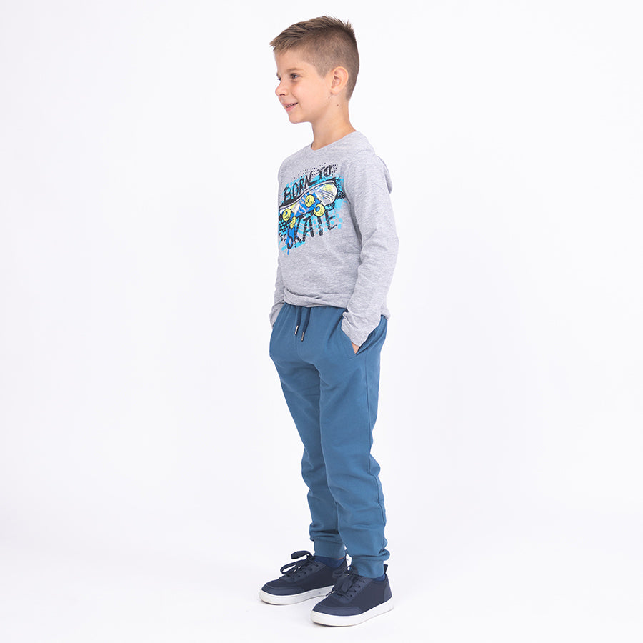 Boys Joggers Denim Blue