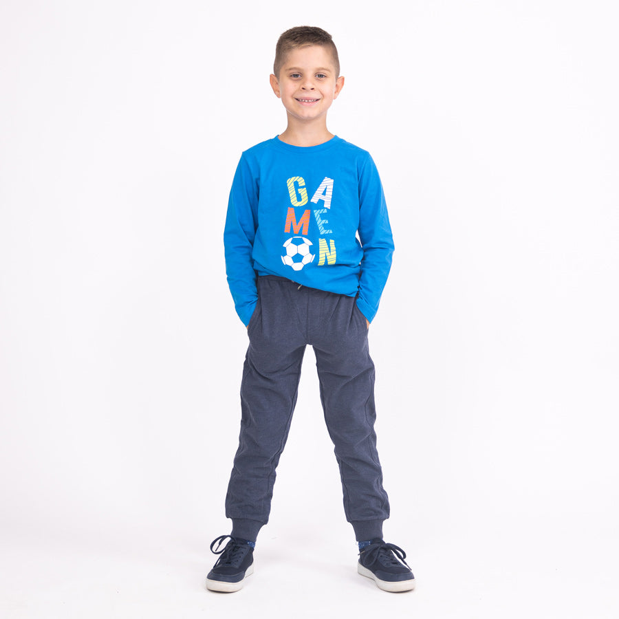 Boys Joggers Light Blue