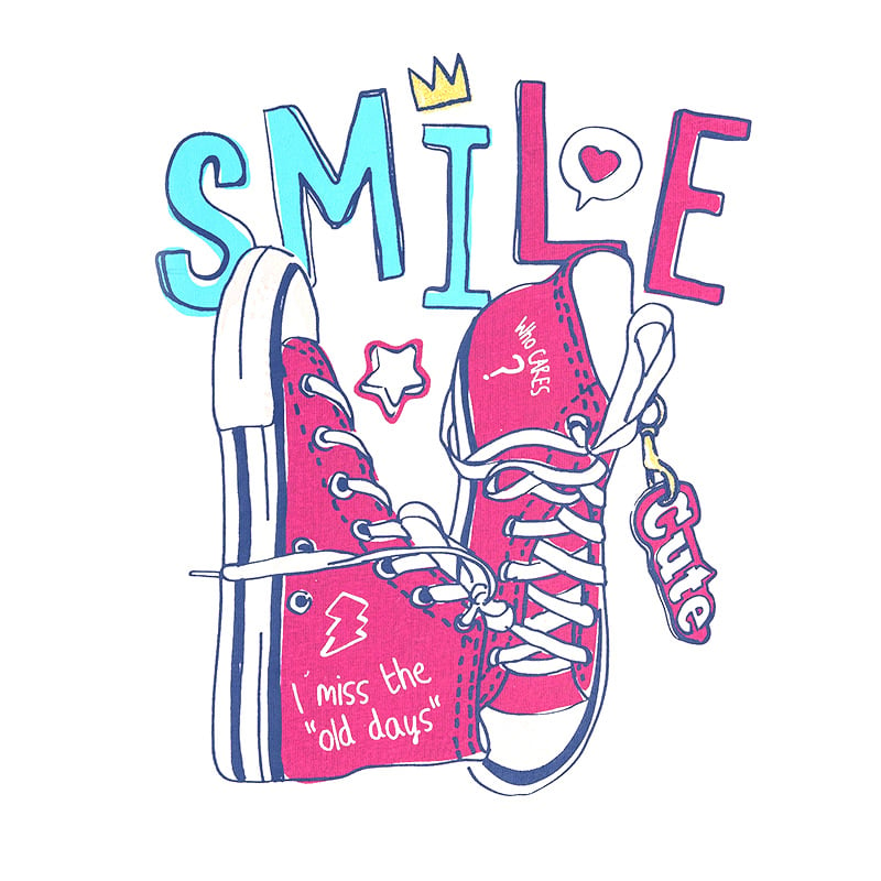 Girls Shirt Smile